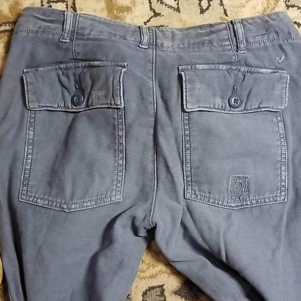 Blue capris - Picture 7 of 7